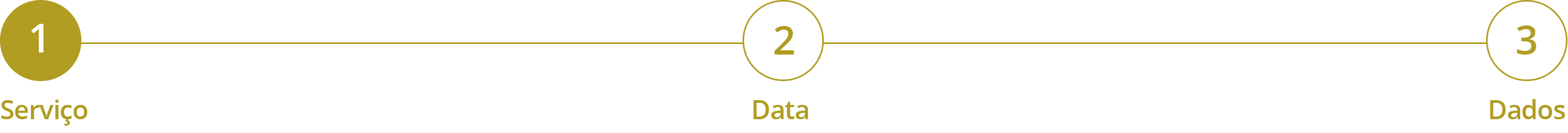 Passo número 1 do Formulário - Serviço